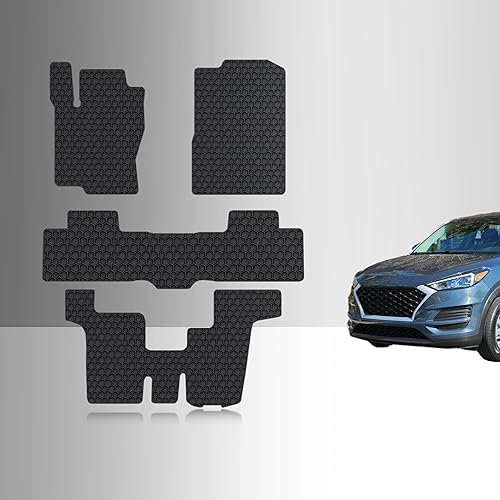 ToughPRO - Tapetes de hule resistentes, para todo tipo de clima, Negro