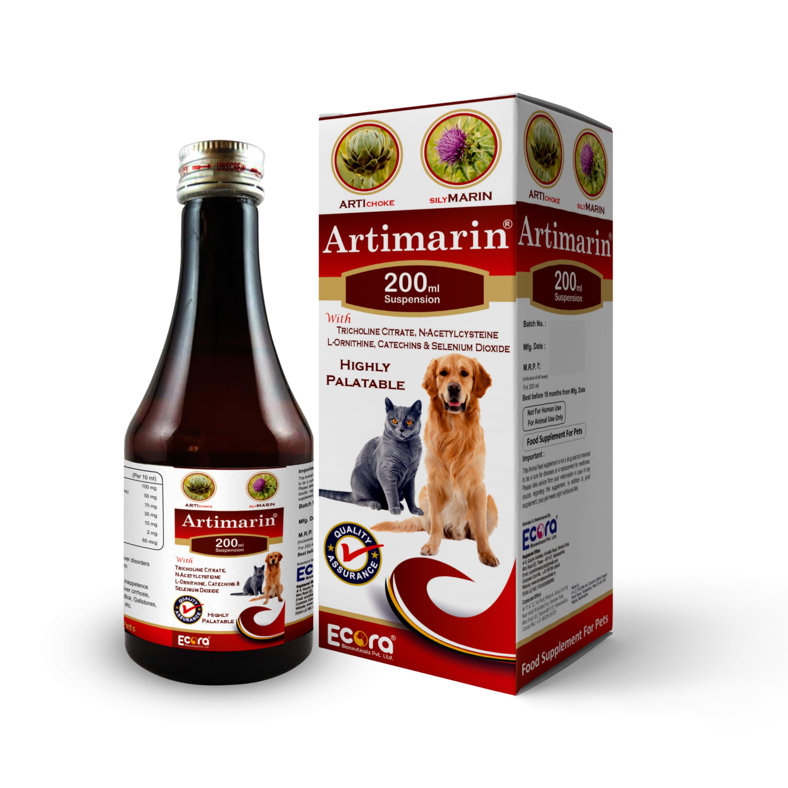 Artimarin Suspension for Pets – 200ml | Advanced Liver Support Formula | Protects & Detoxifies Liver | Promotes Healthy Digestion-image-15