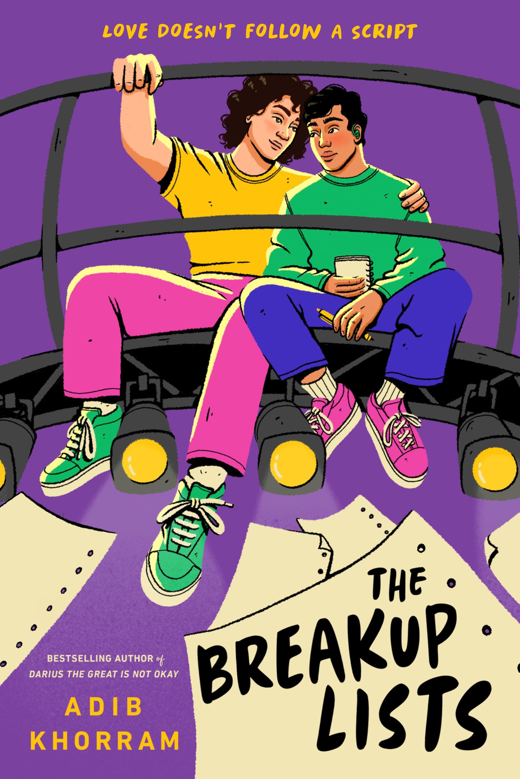 Adib Khorram Romance Novel The Breakup Lists The Breakup Lists – High School Theater Drama and Romance