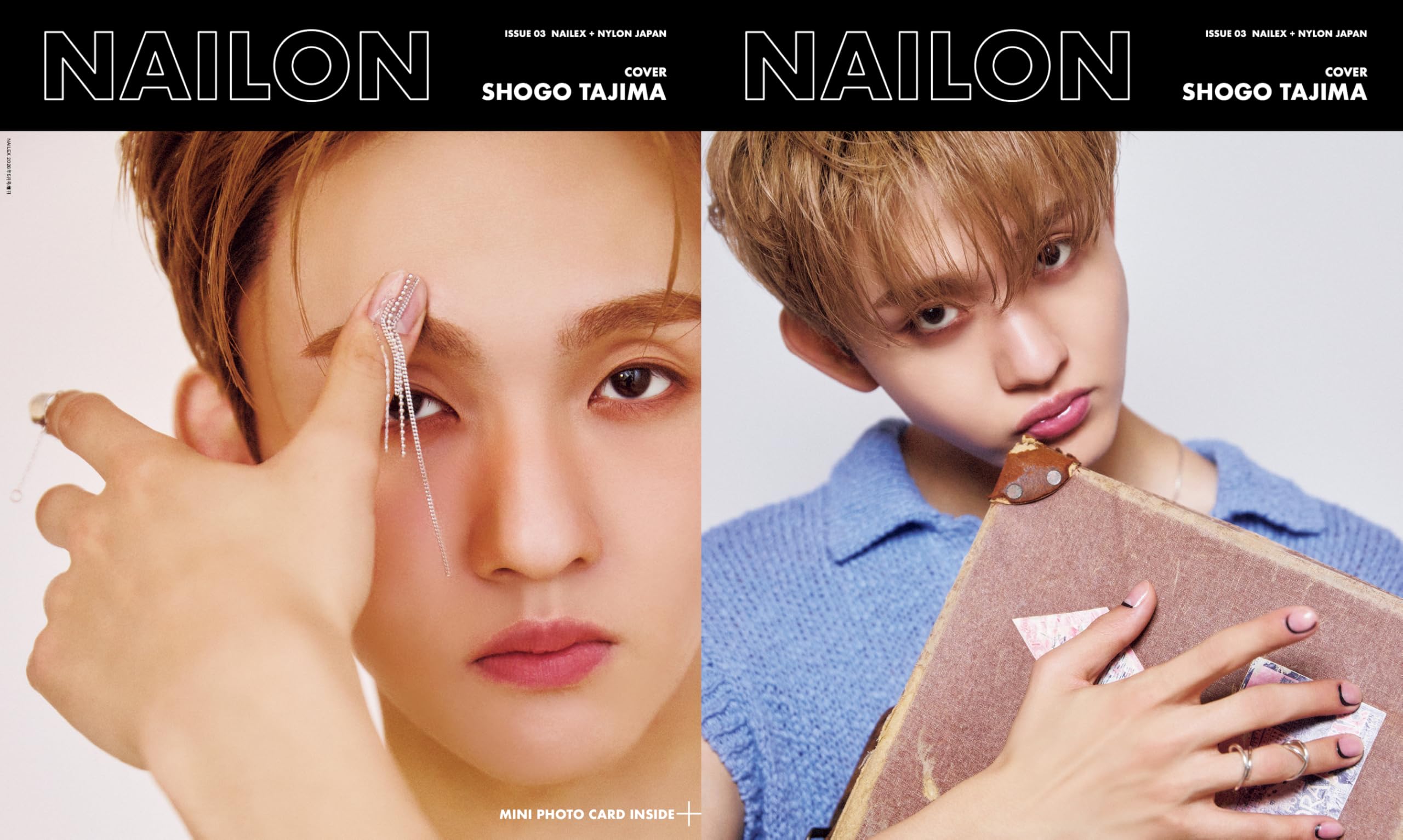 NAILON ISSUE 03 SHOGO TAJIMA （NAILEX 2026年5月号増刊）【W表紙