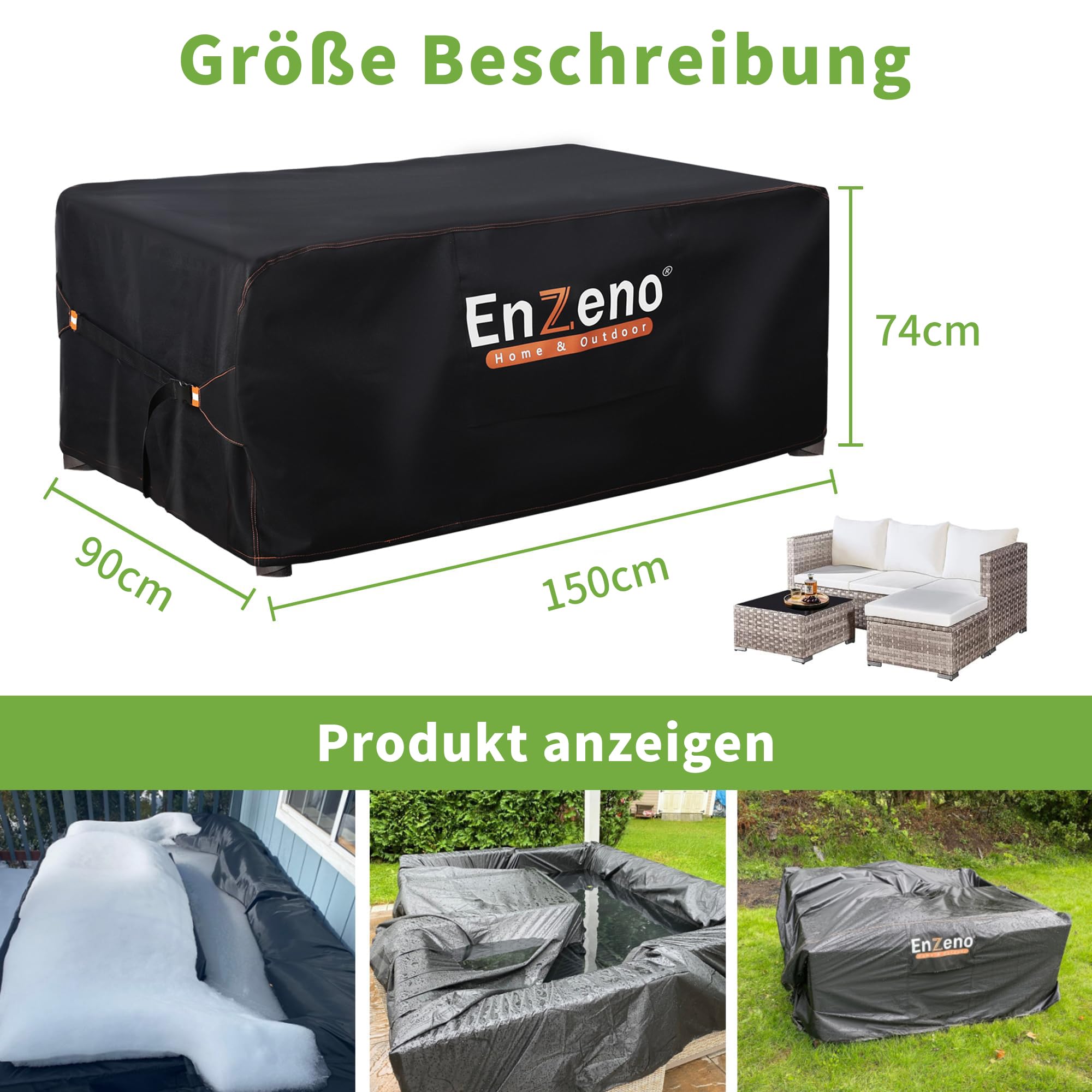 VDISRR Tuinmeubelhoes, winterbestendig, 420D Oxford-afdekzeil, tuinmeubelen, 250 x 250 x 90 cm, afdekhoes, tafelafdekking met ventilatieopeningen, waterdicht, uv-bestendig, voor tuintafel, zitgroep
