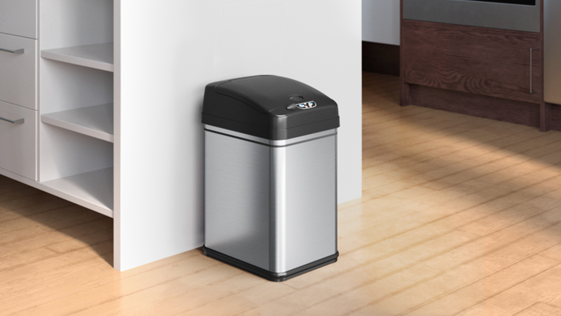 Amazon.com: iTouchless 8 Gallon Dog-Proof Sensor Kitchen Trash Can
