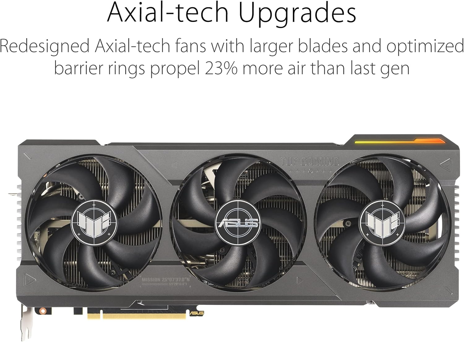 ASUS TUF Gaming NVIDIA GeForce RTX 4080 Scheda Grafica Gaming, OpenGL 4.6, 16 GB GDDR6X, PCIe 4.0, HDMI 2.1a, DisplayPort 1.4a, GPU Tweak III, Nero ASUS TUF Gaming NVIDIA GeForce RTX 4080 Scheda Grafica Gaming, OpenGL 4.6, 16 GB GDDR6X, PCIe 4.0, HDMI 2.1a, DisplayPort 1.4a, GPU Tweak III, Nero