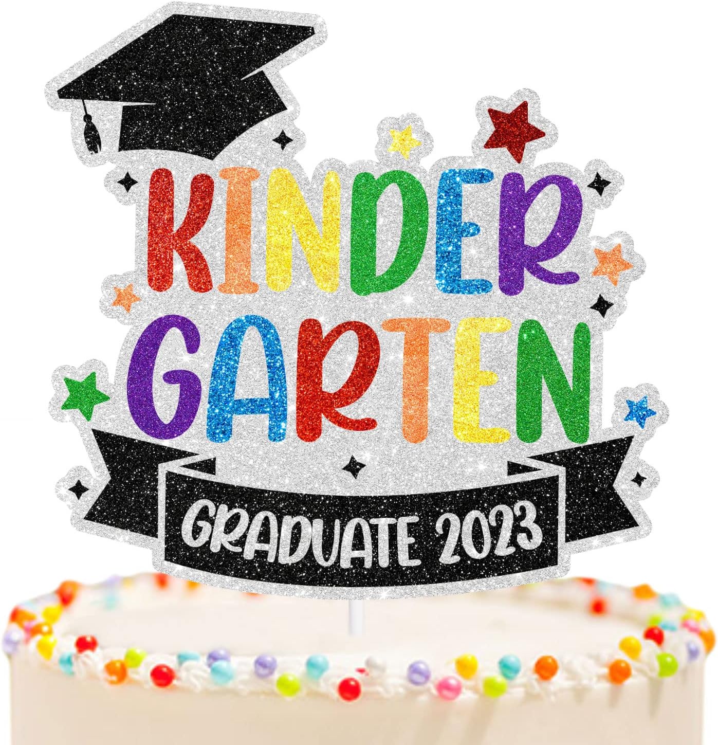 2023 Preschool Graduation Cake Topper Decorations for a