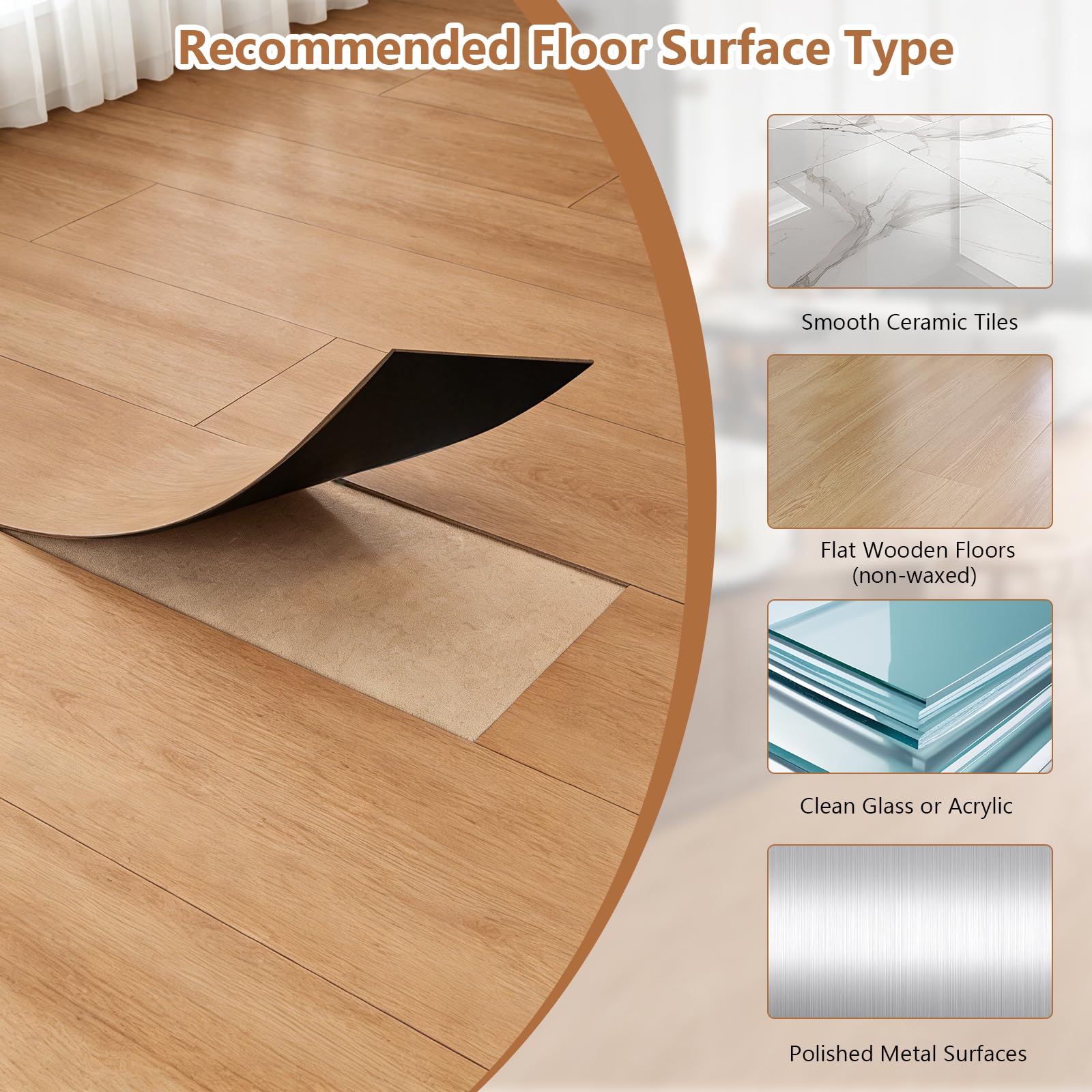 36 Stück PVC Bodenbelag Selbstklebend, 5.02㎡ Vinylboden Selbstklebend mit Holzoptik, Wasserfest Bodenfliesen Selbstklebends für Bodenbelag Wohnzimmer Küche, 2 mm,15,24 cm x 91,44 cm (Gelbe Eiche)