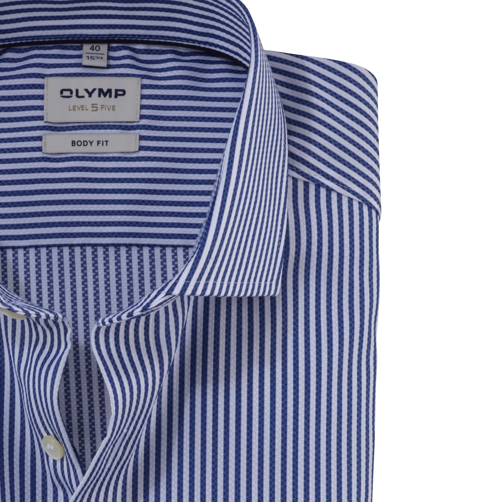 OLYMP Herren Businesshemd Schlank Gestreift 209774