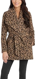 Mud Pie Women's Albany Leopard Coat