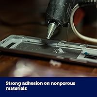 Vista 8 de ASA - Barras de pegamento termofusible transparentes de 1 x 3 pulgadas de largo. Para todo uso. Alta temperatura, bueno para plástico, metal