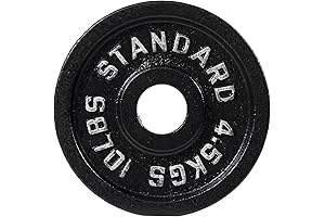 Must-Have Signature Fitness Cast Iron 2 Inch Plates for Workouts