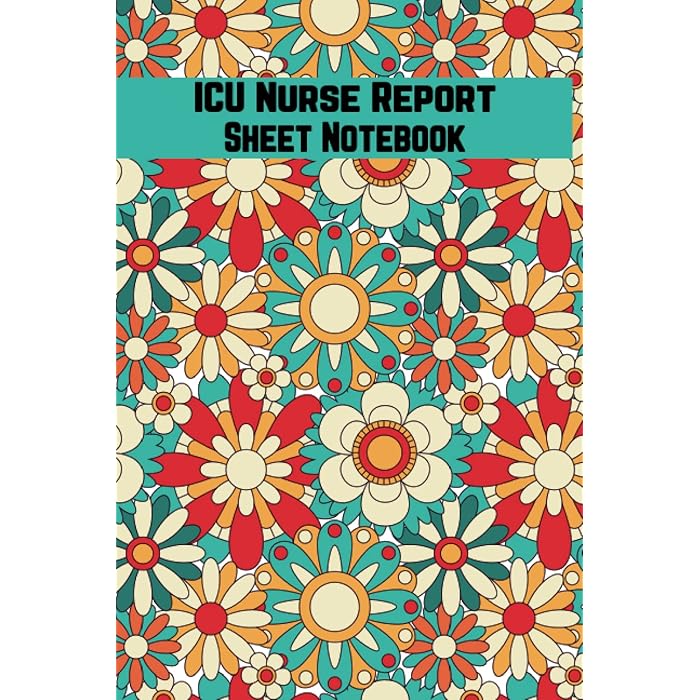Buy ICU Nurse Report Sheet Notebook nursing report sheets notebook