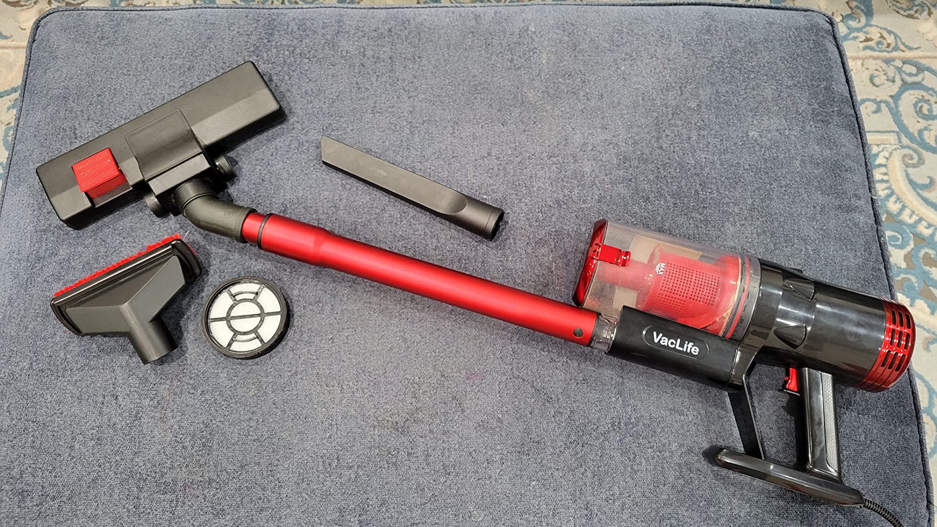 8/mo Finance VacLife Stick Vacuum Cleaner Corded 2 in 1, 4 Stages