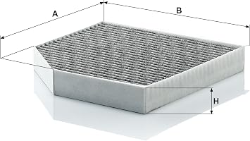 Mann Filter CUK 2641 Cabin Air Filter