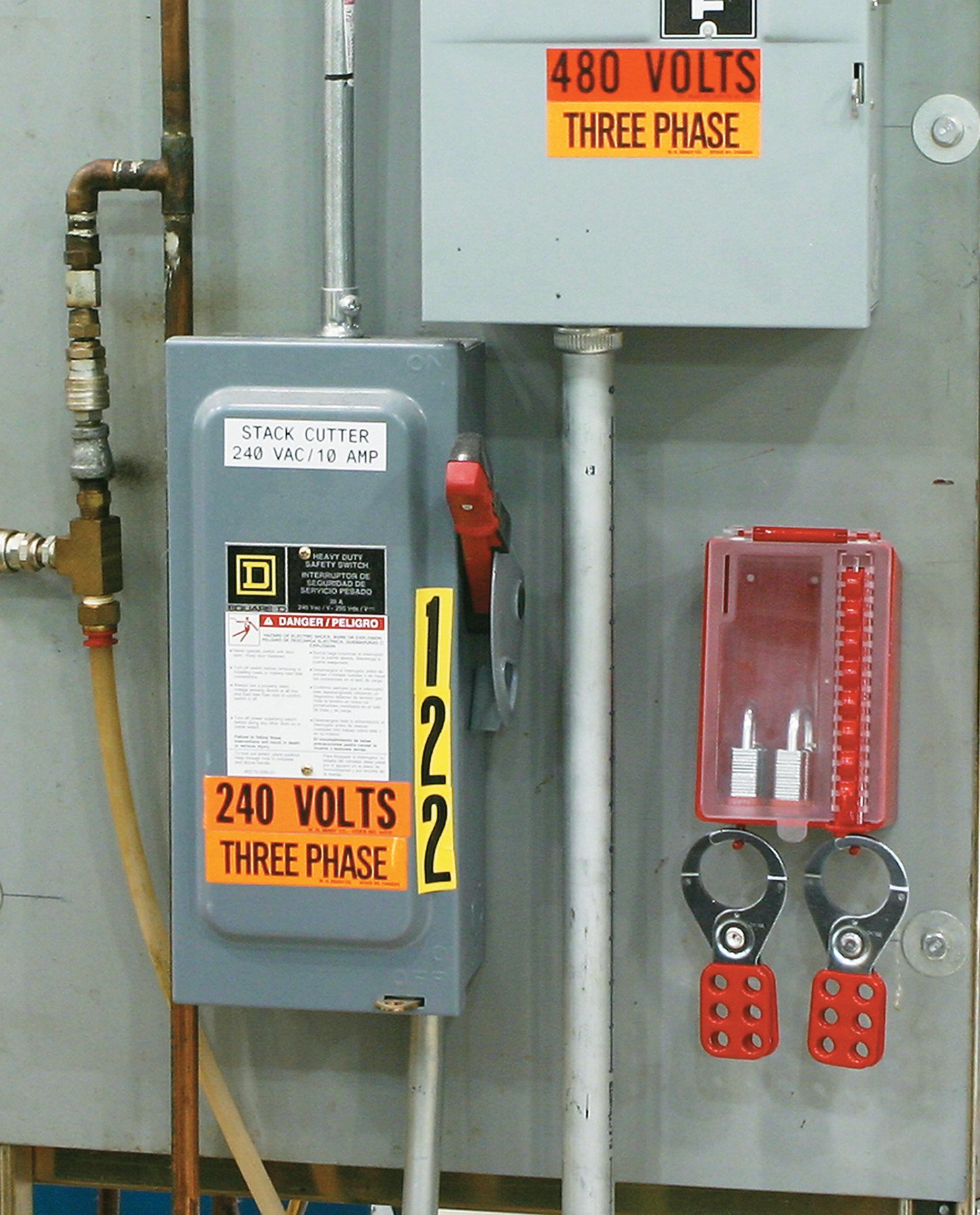 Brady Wall-Mount Group Lock Box for Lockout/Tagout, Plastic by Brady