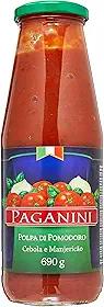 Polpa Tomate Paganini Manjericão 690g