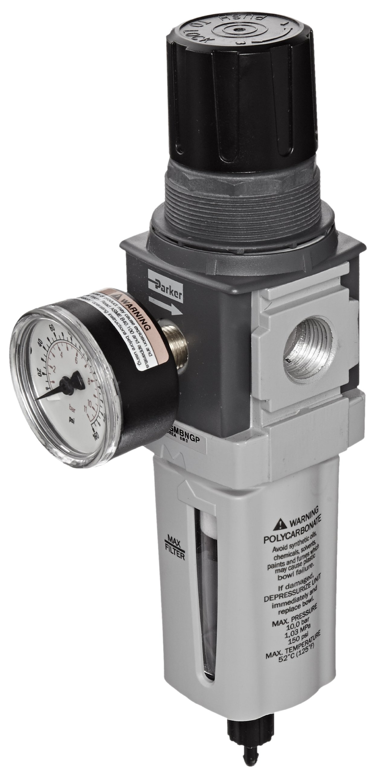 Buy Parker P32EA94EGMBNGP One Piece Filter/Regulator, 1/2" NPT