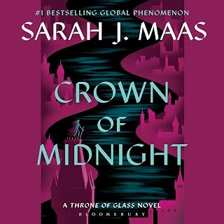 Crown of Midnight Audiobook: Throne of Glass Book 2 by Sarah J. Maas - Gripping Paranormal Fantasy Sequel