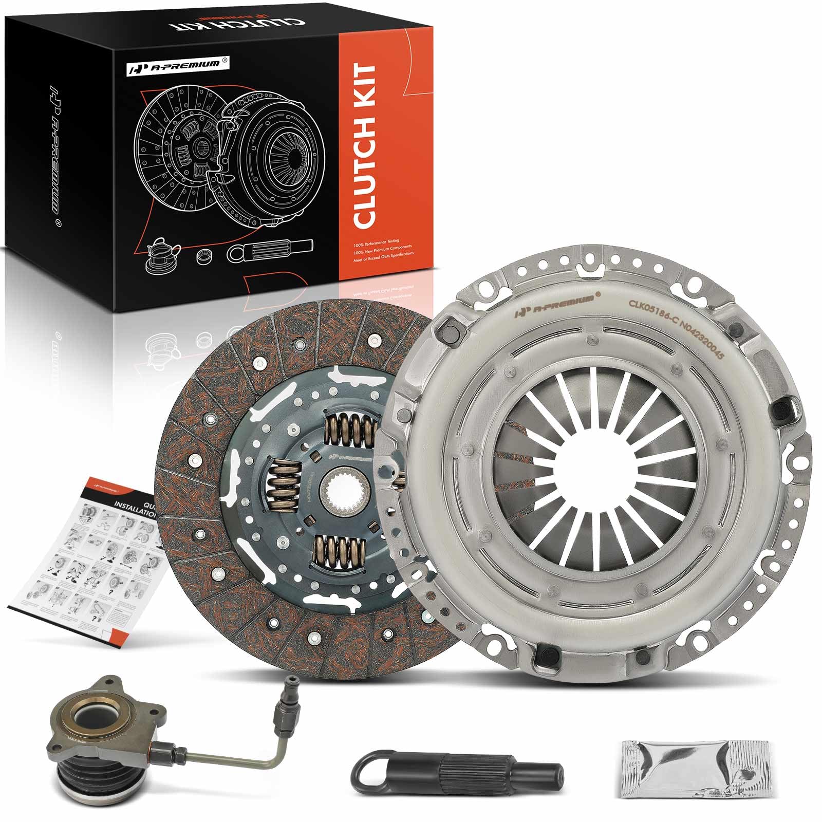 A-Premium Transmission Clutch Kit Compatible with Hyundai Genesis Coupe 2013 2014 2015 2016 3.8L, Naturally Aspirated