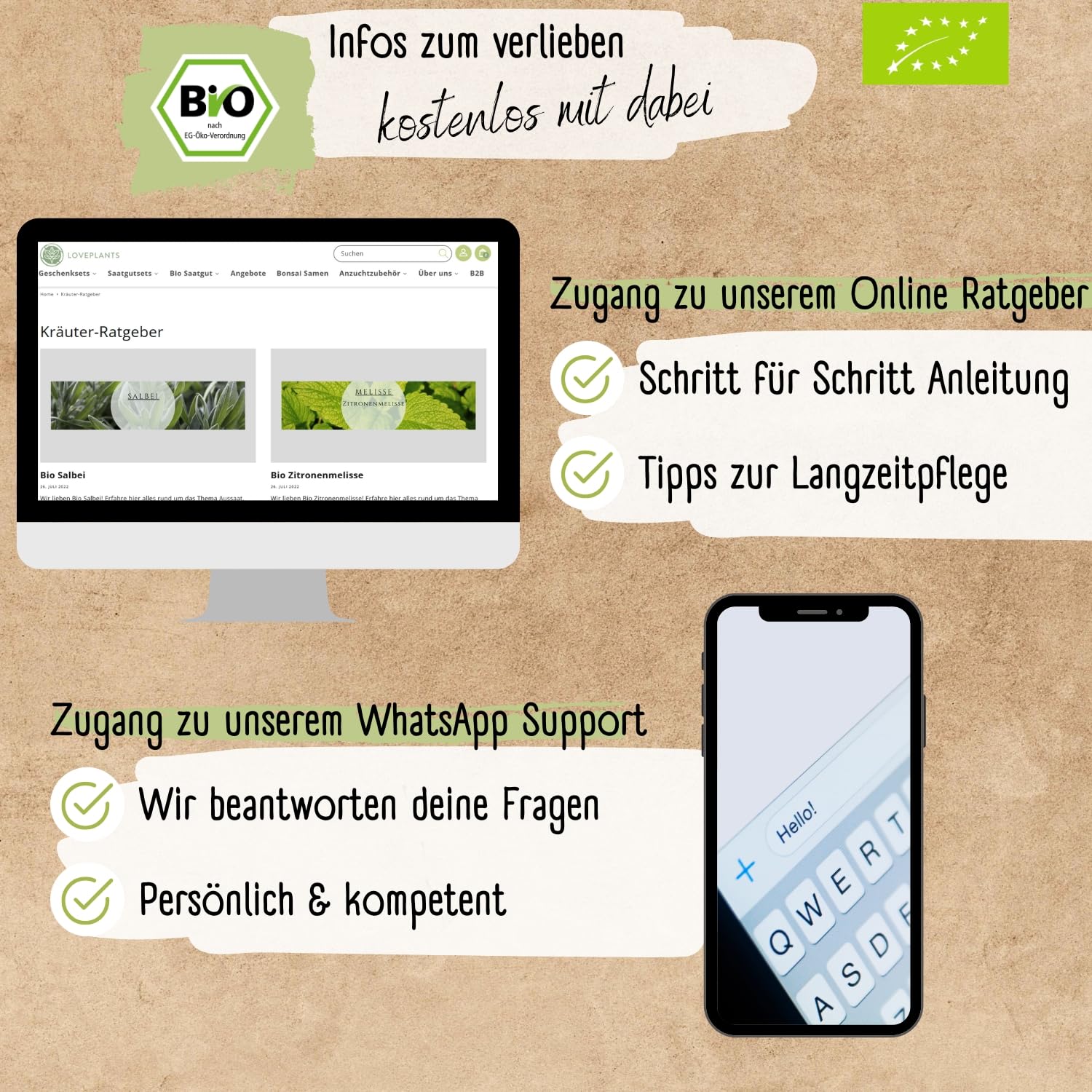 Zestaw nasion ziół ekologicznych – 12 jednorocznych/wieloletnich nasion ziół o wysokiej jakości | dla zdrowych ziół kuchennych i ziół leczniczych. Nasiona ziół do kuchni, ogrodu i na balkon. Nasiona