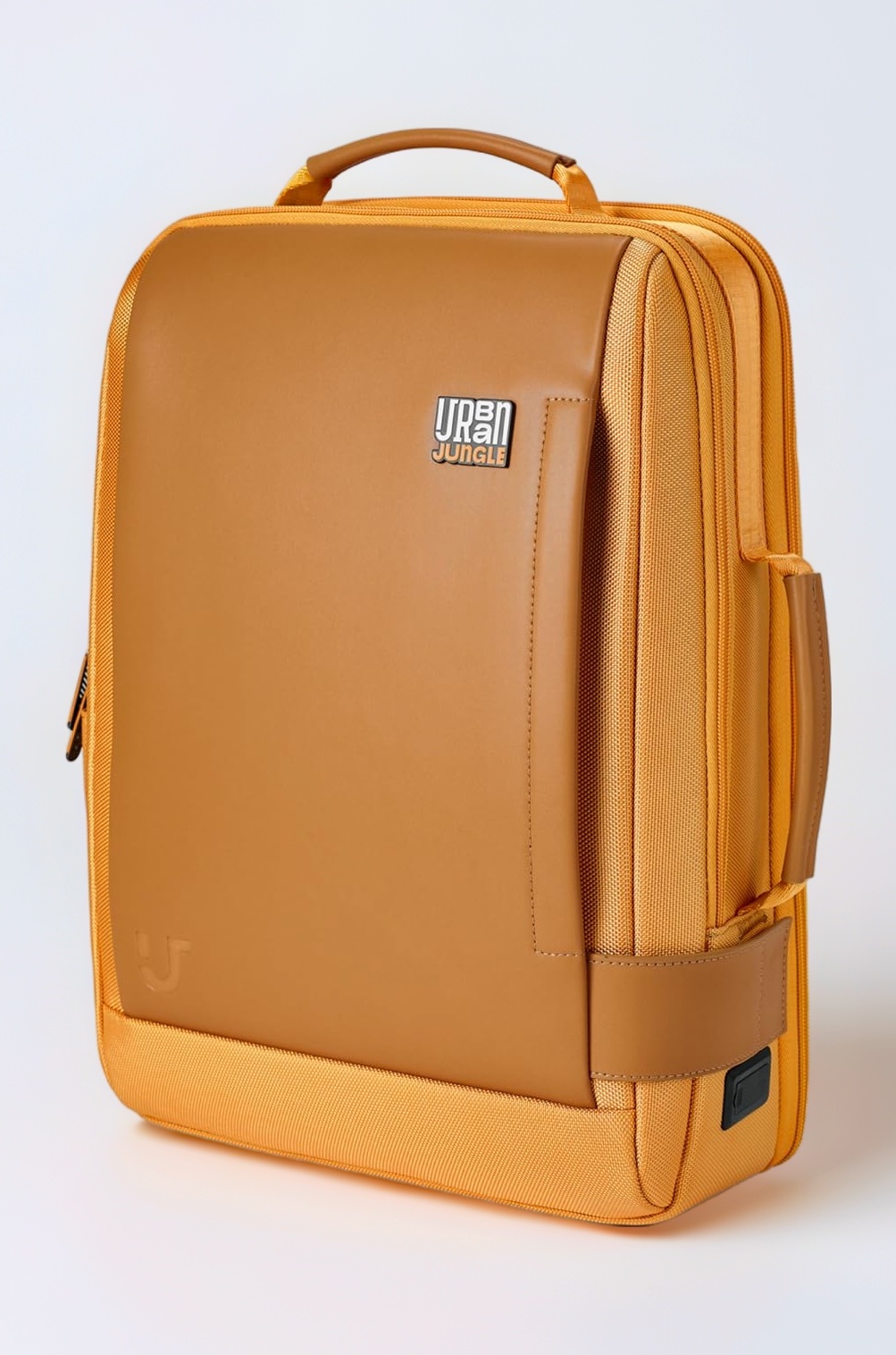 Urban Jungle by Safari, Roam Briefpack for Daily commute, Travel & Workpack | Premium Fabric | Water Resistant laptop Bag | With USB charging Socket | Flat Open Design with Trolley Sleeve