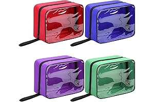 4-Pack First Aid OB Kit - Color Coded Empty First Aid Pouches