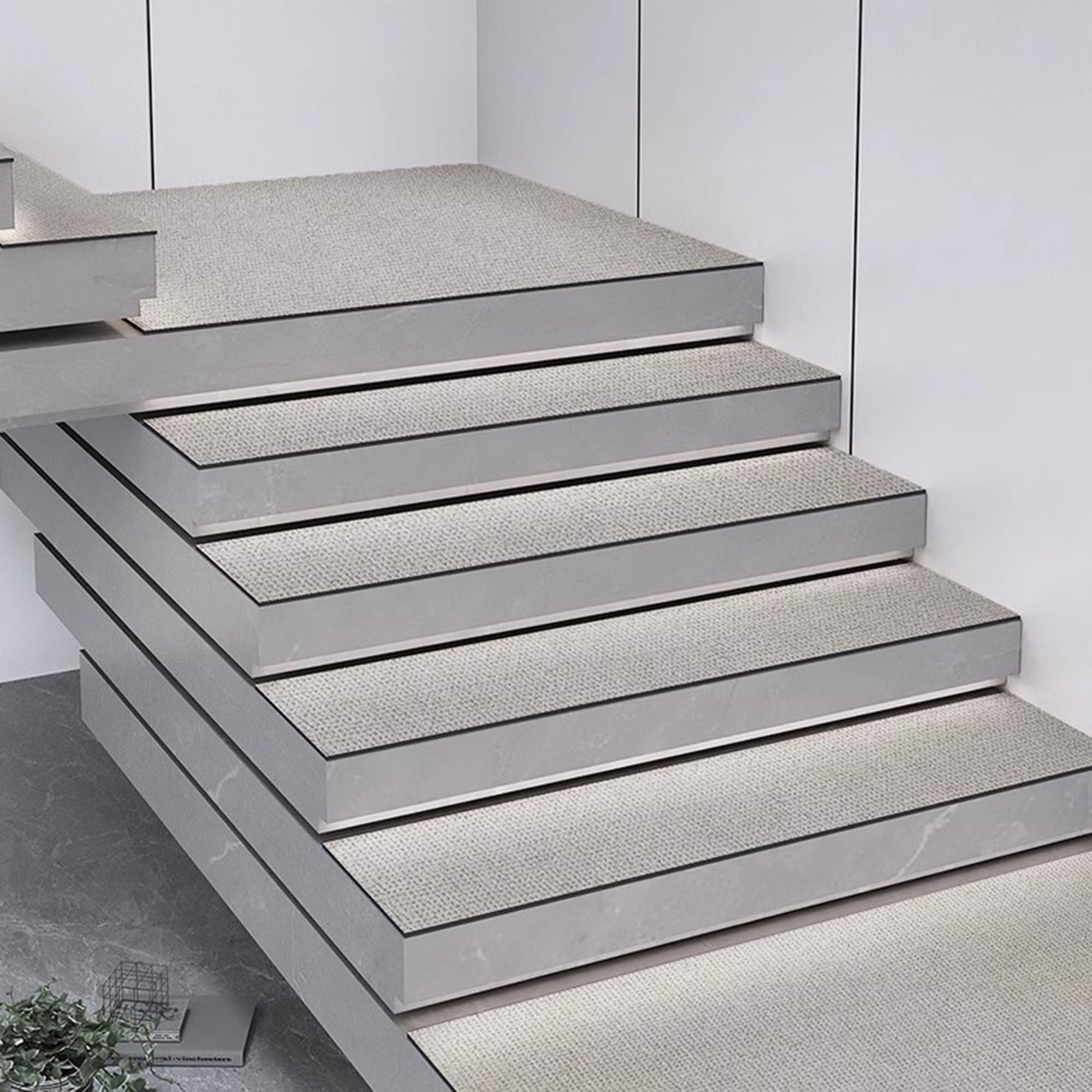 Almohadillas para escaleras antideslizantes de interior que evitan caídas de ancianos