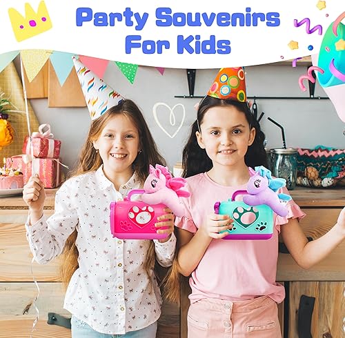 Miniatura 4 de BELLOCHIDDO Animales de peluche de unicornio, regalos de unicornio para niñas, peluche de unicornio, juguetes de My Little Pony, muñeca de bebé de