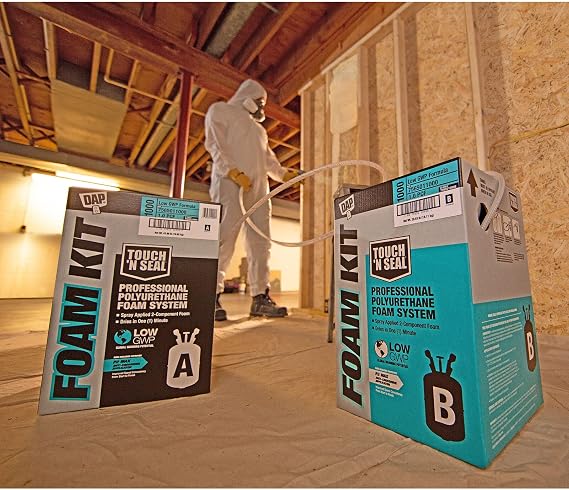 Touch N Seal 1000 Kit Open Cell Spray Foam Insulation