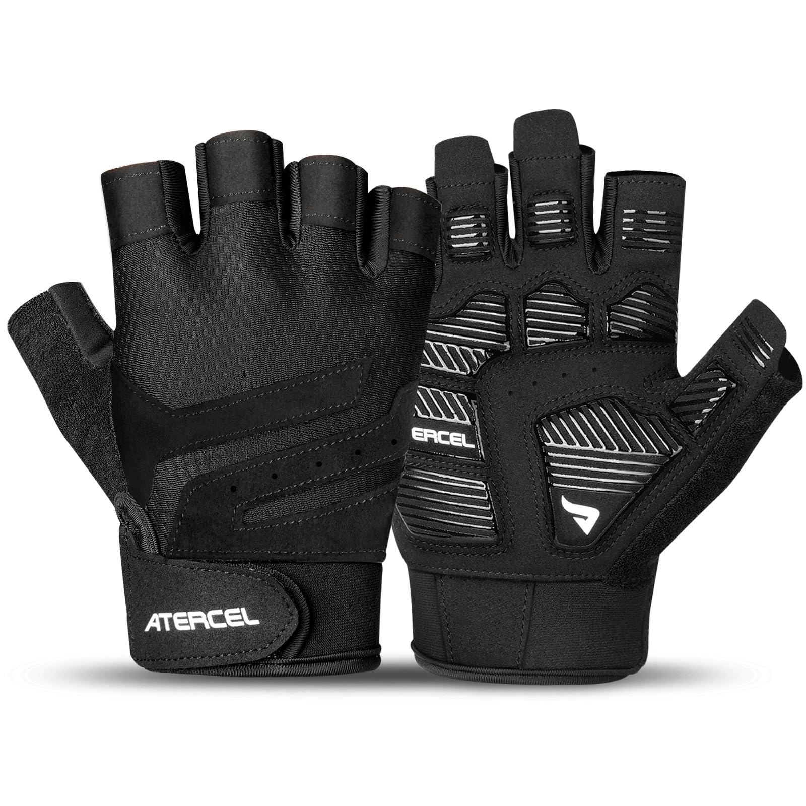 ATERCEL Gants Musculation, Gants de Fitness pour Homme et Femme, pour Entraîneme ATERCEL Gants Musculation, Gants de Fitness pour Homme et Femme, pour Entraîneme