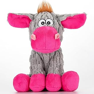 Juguetes de peluche masticables para perros grandes, resistentes y arrugados, juguetes interactivos para perros pequeños, medianos y grandes, mantenlos ocupados, juguetes grandes para