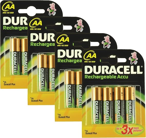 Duracell Rechargeable Accu 1700 mAh AA Batteries 16Pack Amazon.co.uk