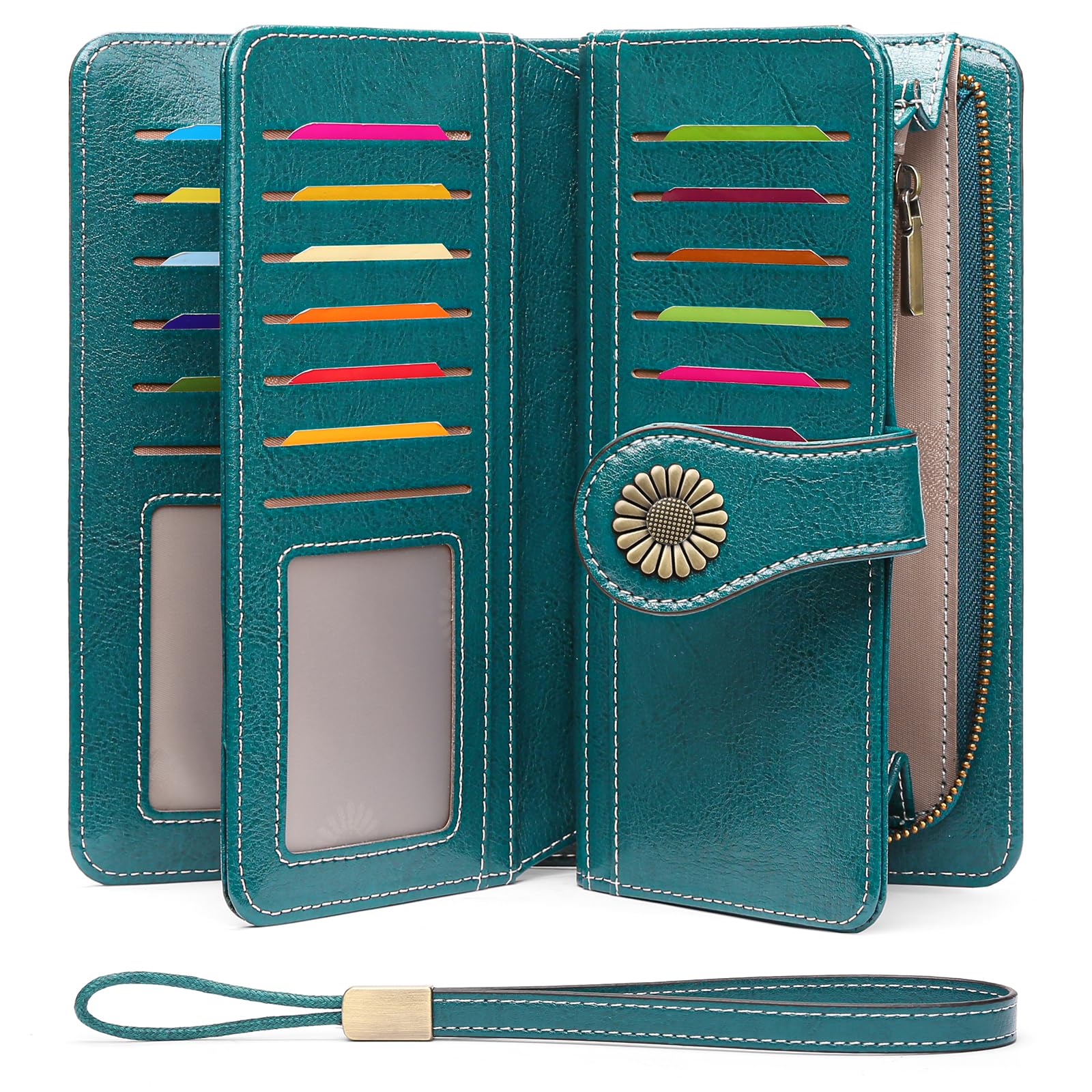 SENDEFN Wallets for Women Leather