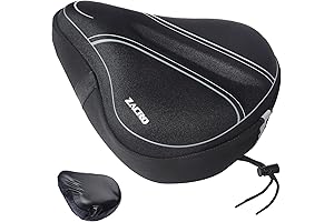 Zacro Stationary Bike Seat Cover Padded Soft