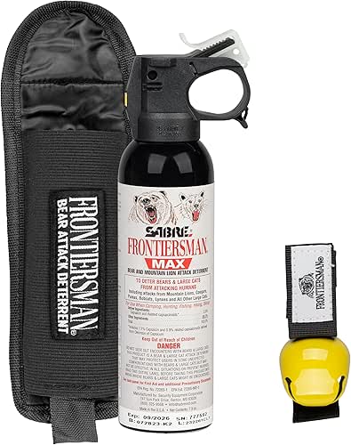 SABRE Frontiersman MAX Bear Spray Kit – 7.9 oz Bear