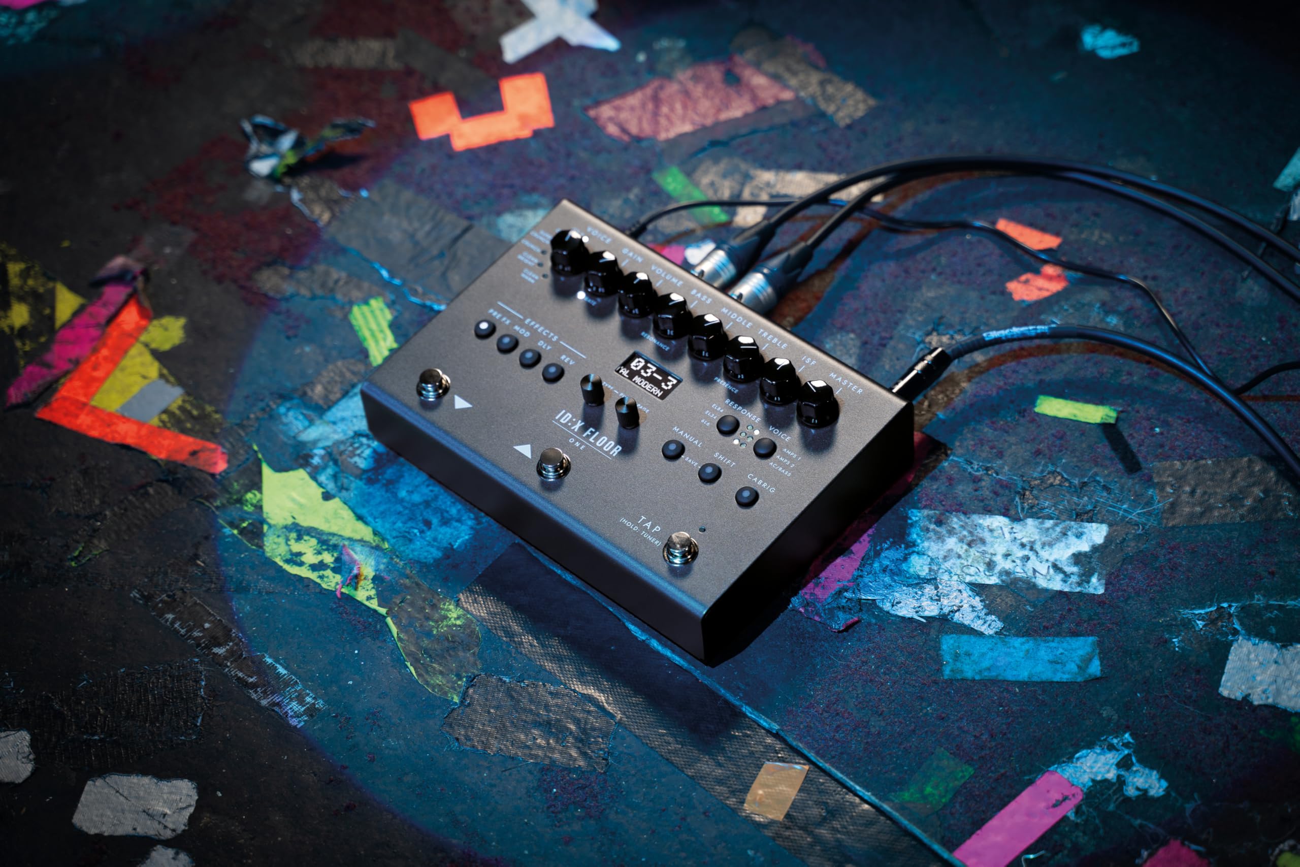 Blackstar ID:X Floor 1 Pedalboard z Modelowaniem Wzmacniaczy – 6 Modeli Wzmacniaczy, Emulacja Lampowa, 35+ Efektów, CabRig i Łączność USB-C