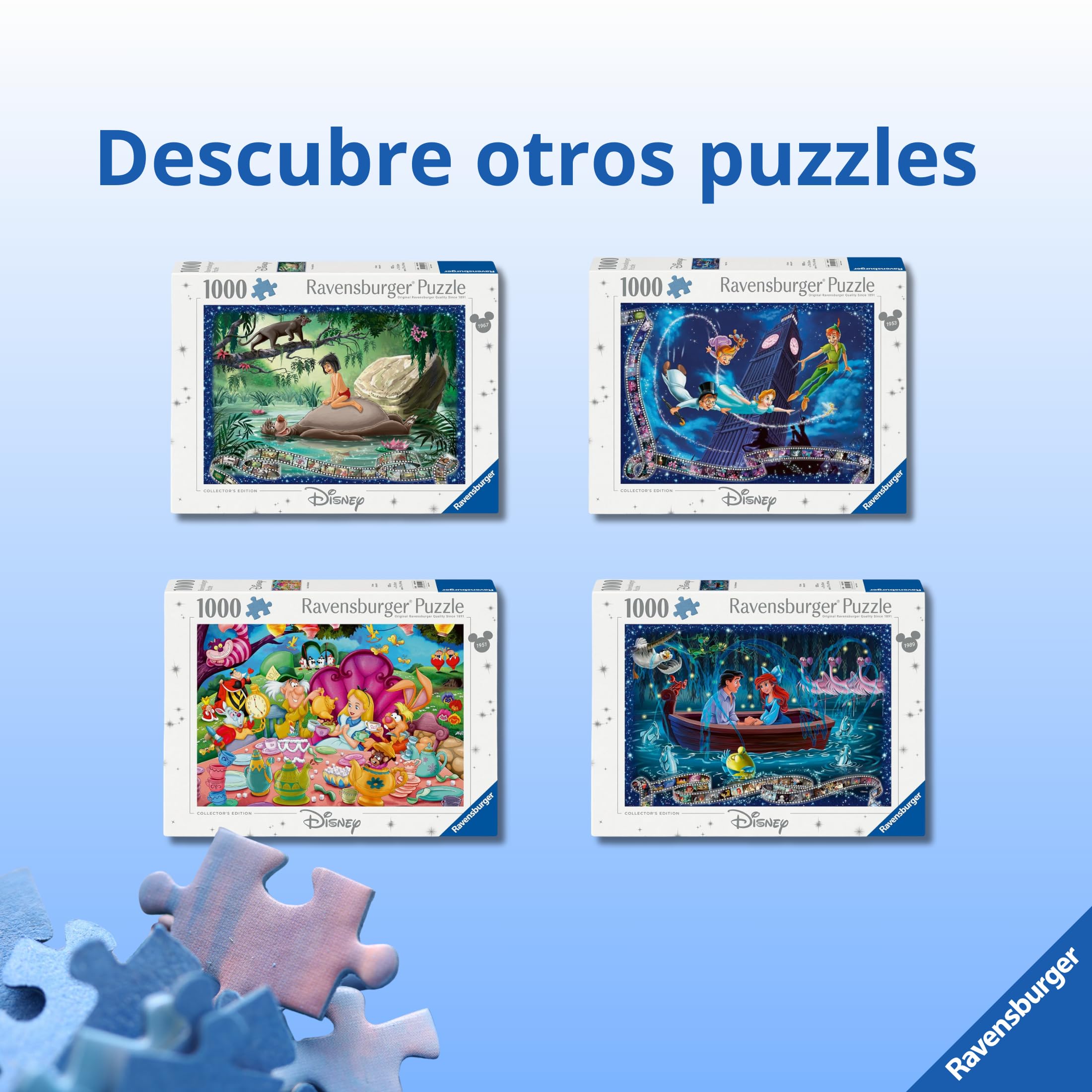 Ravensburger - Puzzle 1000 Piezas Disney: Encanto | Puzzle Adultos 70x50cm | Puzles 1000 Adultos | Rompecabezas Niños +14 Años | Puzzles 1000 Piezas De Encanto — view 6