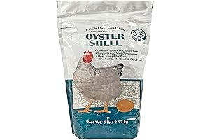 Oyster Shell for Healthy Hens and Eggshells (5 LB)
