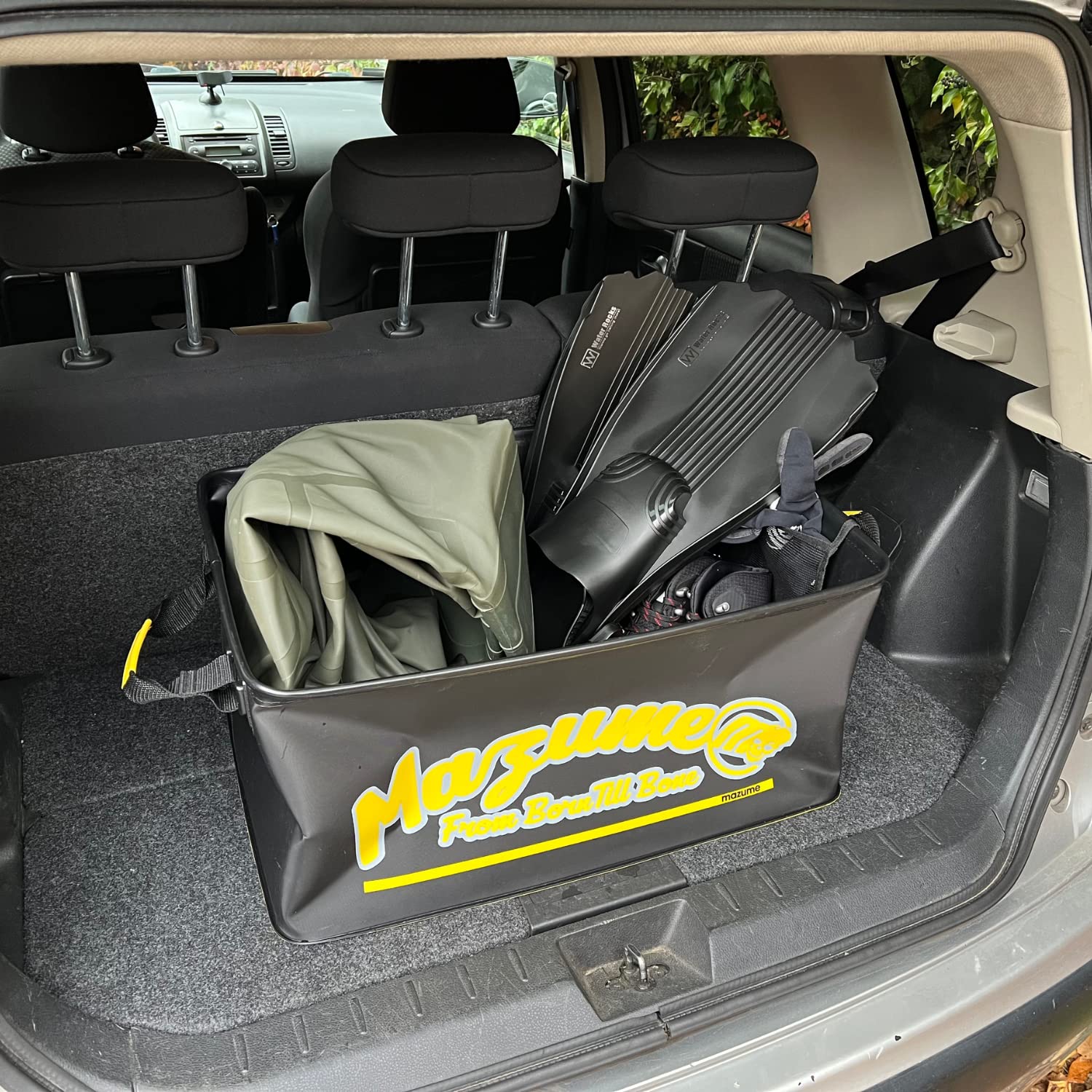 mazume WADING CARGO Ⅳ, Bakkan Box Japanische qualität für Wathose und Watschuhe für Watangeln, Bellyboot und mehr RED