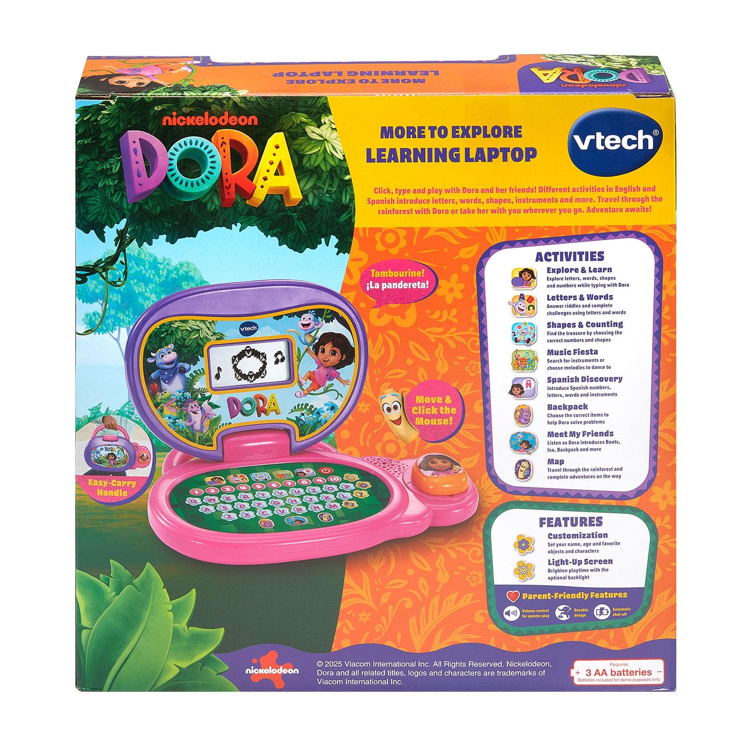 VTech Dora Più da esplorare Apprendimento Laptop