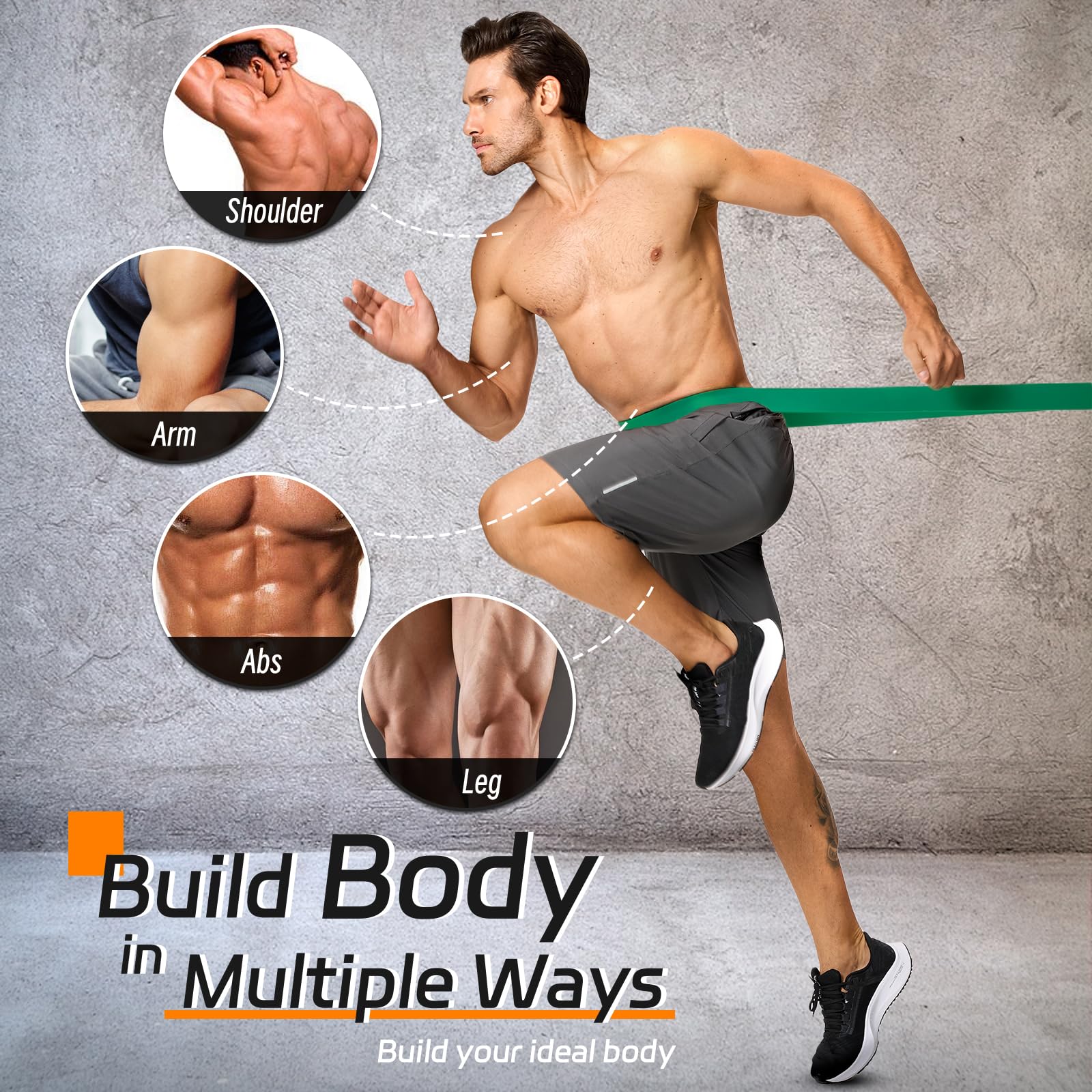 Widerstandsbänder, Klimmzughilfebänder, Übungsbänder Widerstand, Workout-Bänder Widerstand für Männer und Frauen, Physiotherapie-Bänder für Fintness, Training
