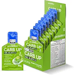 Probiótica Carb Up Black Gel (300G) Caixa 10 Unidades Caldo De Cana C/Limão