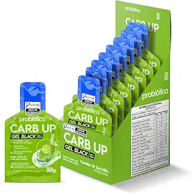 Probiótica Carb Up Black Gel (300G) Caixa 10 Unidades Caldo De Cana C/Limão
