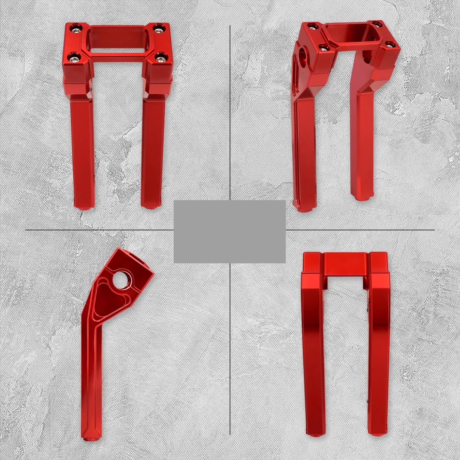 Rehausseur moto Guidon Pour Lowrider ST FXLRST Standard FXST 2018 Plus Tard 10 Pouces Tiges Guidon Moto Rallonges Élévateurs Supports Pince Montage Guidon De Moto