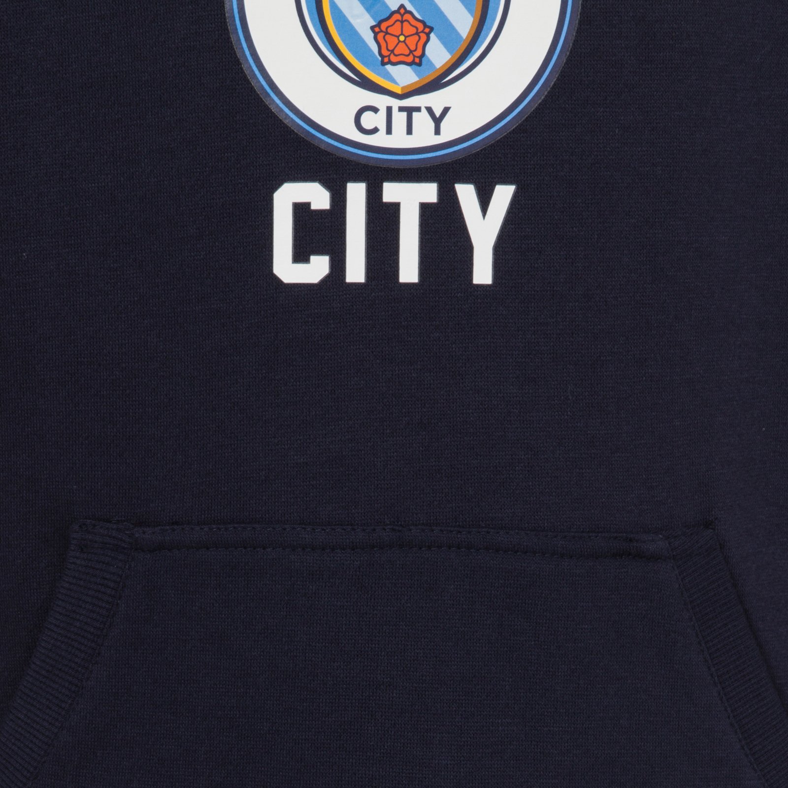 Manchester City FC officiel - Pull à capuche thème football - polaire/avec motif - homme