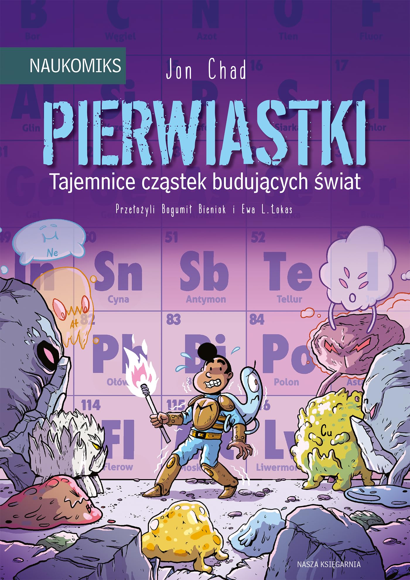 Pierwiastki Tajemnice cząstek budujących świat (NAUKOMIKS)