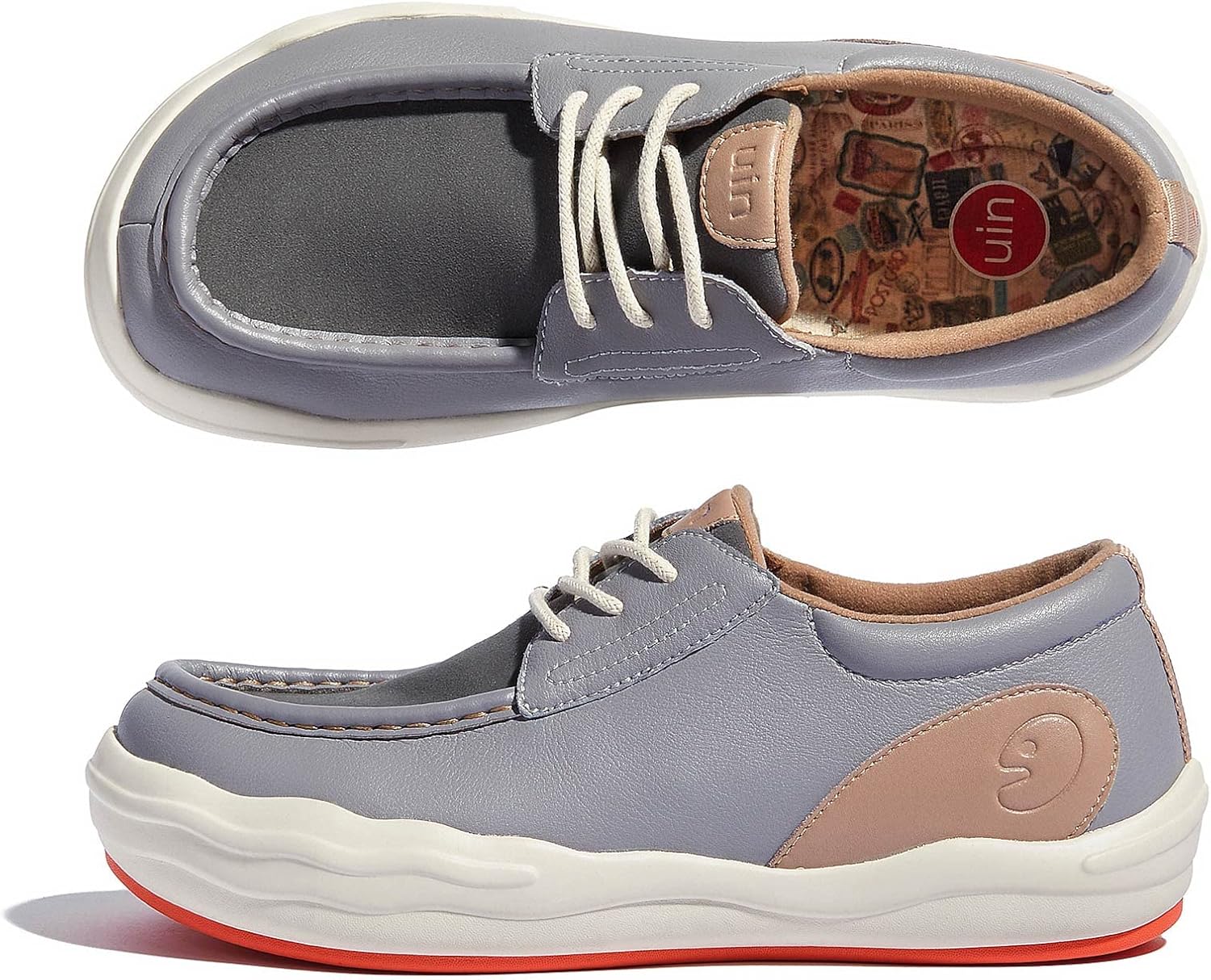 UIN Women's Fashion Platform Sneaker Slip On Walking Casual Comfortable Art Painted Travel Shoes Andalusia