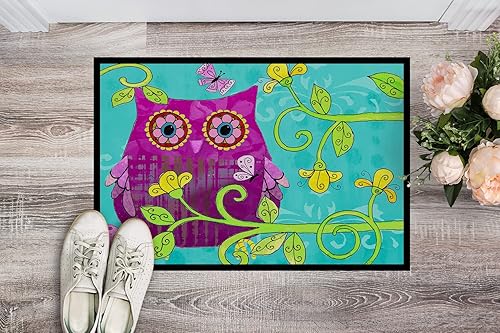 Miniatura 124 de Caroline's Treasures PJC1117JMAT - Felpudo para puerta delantera de 24 x 36 pulgadas, tapete antideslizante lavable de pelo bajo, 24 x 36 pulgadas