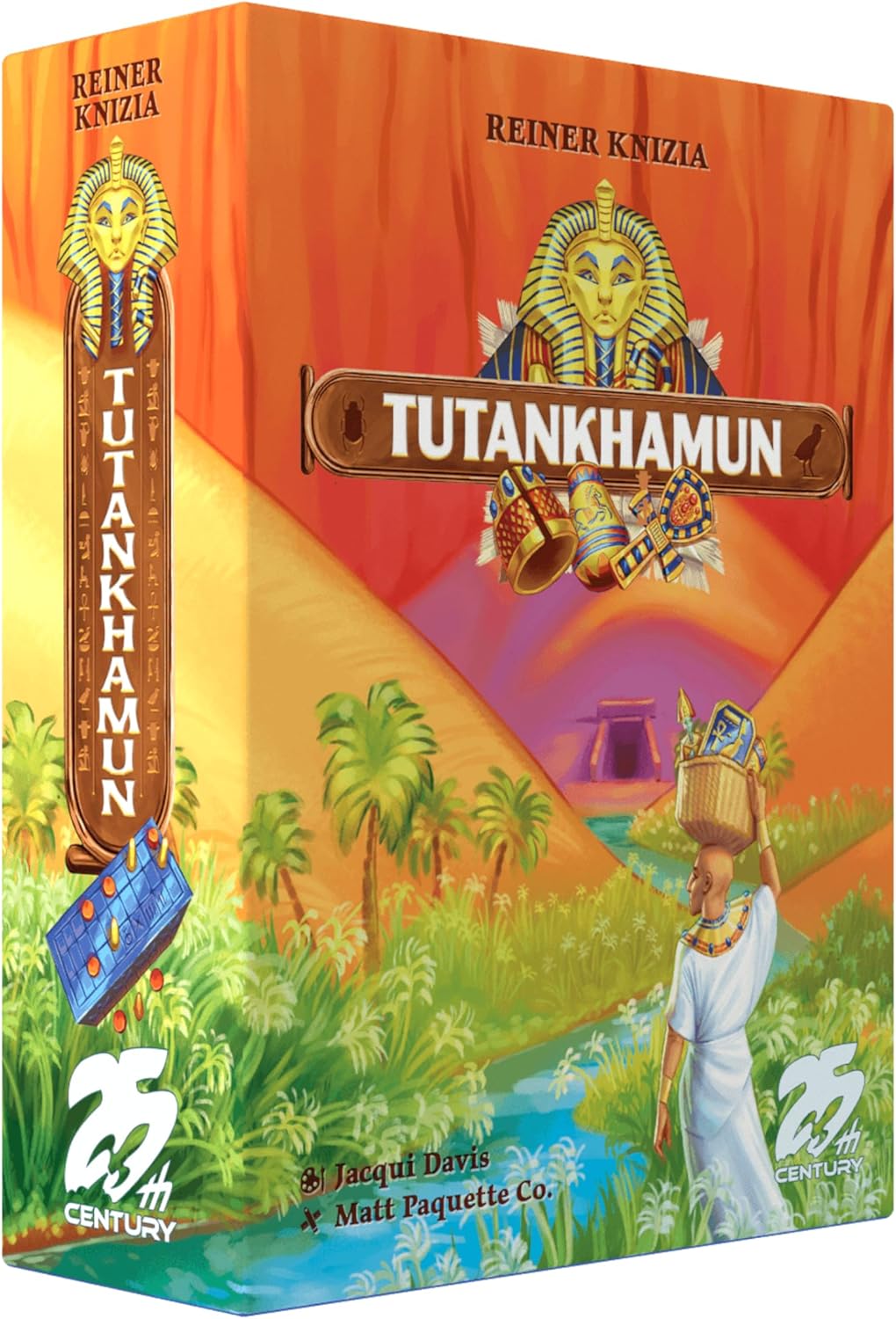 25th Century Games Tutankamón – Juego de mesa familiar de estrategia para 2 a 6 jugadores por Reiner Knizia