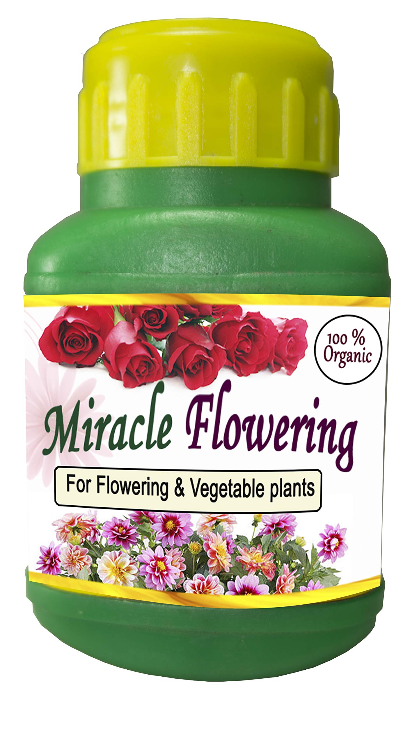 Jio Green garden Store Miracle Flowering Organic Liquid Fertilizer for All Flowering Fruits and Vegetable Plants 125 ml (B07TN6BTZ3) Amazon Price History, Amazon Price Tracker