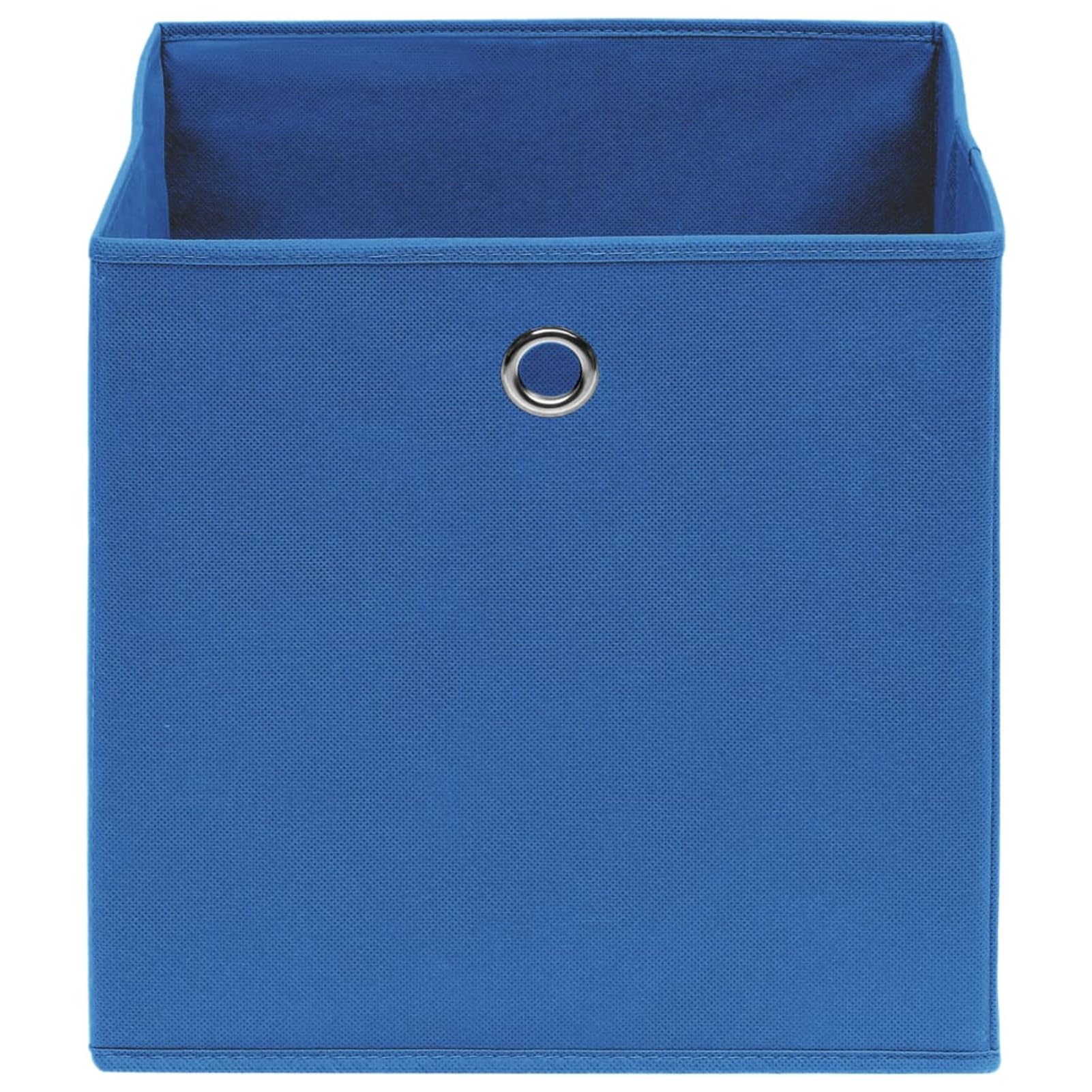 Aufbewahrungsboxen 10 STK Spielzeugkiste, Aufbewahrungskiste, Kleideraufbewahrung, Kleideraufbewahrung & Organisation, Vliesstoff 28x28x28 cm Blau
