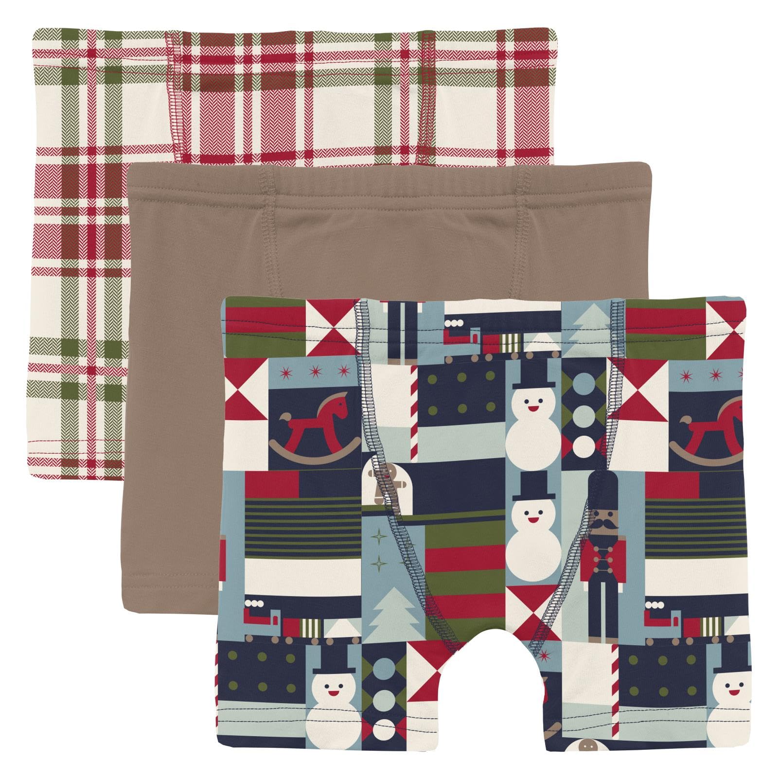 KicKee Pants Boys Boxer Briefs Set Super Soft for All Day Comfort Toddler to Big Kid Underwear